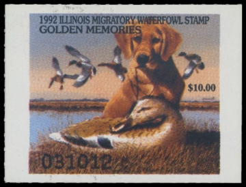 Picture of 1992 Illinois Duck Stamp