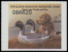 Picture of 1993 Illinois Duck Stamp
