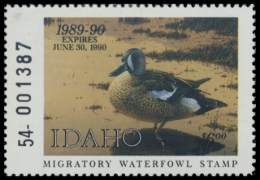 Picture of 1989 Idaho Duck Stamp