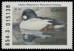 Picture of 1993 Idaho Duck Stamp
