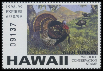 Picture of 1998 Hawaii Duck Stamp
