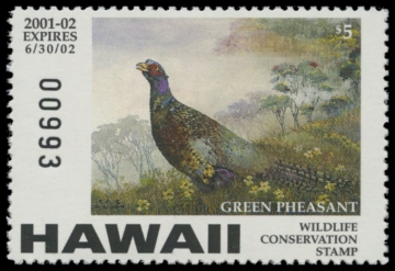 Picture of 2001 Hawaii Duck Stamp