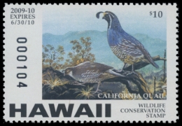 Picture of 2009 Hawaii Duck Stamp