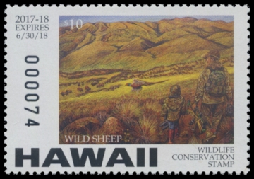 Picture of 2017 Hawaii Duck Stamp