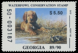 Picture of 1989 Georgia Duck Stamp