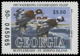 Picture of 1992 Georgia Duck Stamp