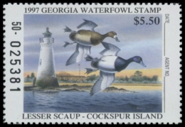 Picture of 1997 Georgia Duck Stamp