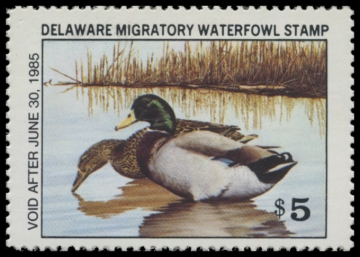 Picture of 1984 Delaware Duck Stamp