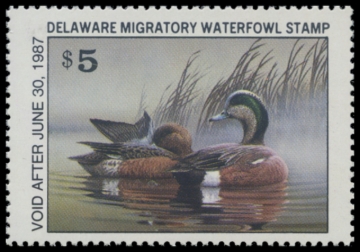 Picture of 1986 Delaware Duck Stamp