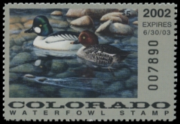 Picture of 2002 Colorado Duck Stamp