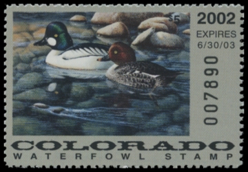 Picture of 2002 Colorado Duck Stamp