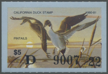 Picture of 1980 California Duck Stamp