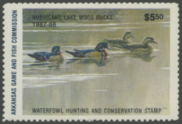 Picture of 1987 Arkansas Duck Stamp