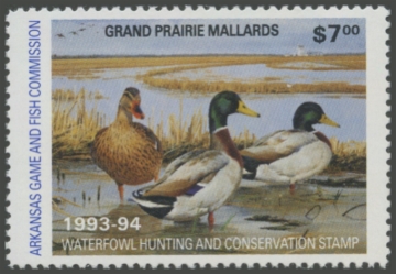 Picture of 1993 Arkansas Duck Stamp