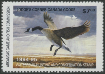 Picture of 1994 Arkansas Duck Stamp