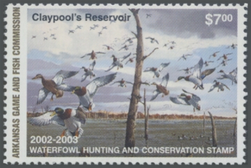 Picture of 2002 Arkansas Duck Stamp