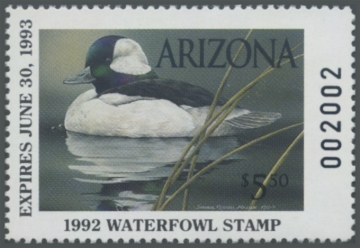 Picture of 1992 Arizona Duck Stamp