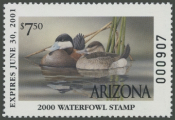 Picture of 2000 Arizona Duck Stamp