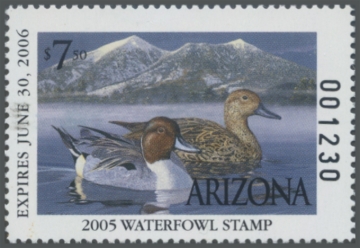 Picture of 2005 Arizona Duck Stamp