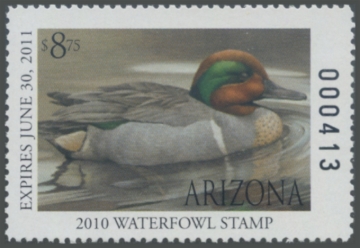 Picture of 2010 Arizona Duck Stamp