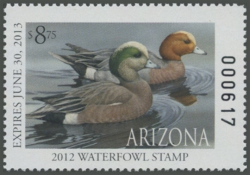 Picture of 2012 Arizona Duck Stamp