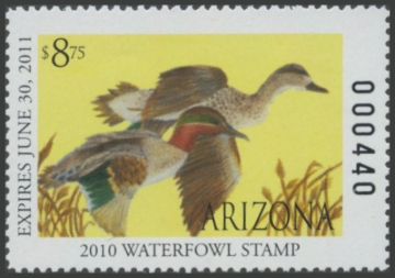 Picture of 2010 Arizona Duck Stamp