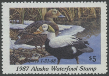 Picture of 1987 Alaska Duck Stamp