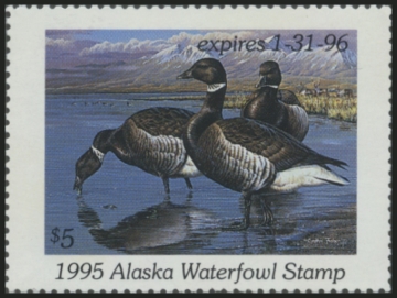 Picture of 1995 Alaska Duck Stamp