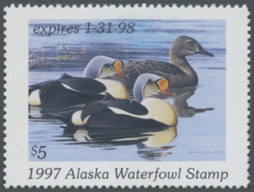 Picture of 1997 Alaska Duck Stamp
