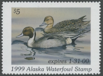 Picture of 1999 Alaska Duck Stamp