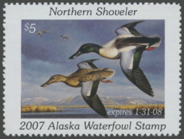 Picture of 2007 Alaska Duck Stamp