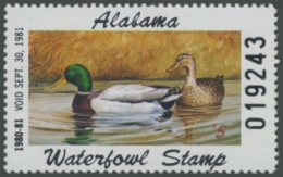 Picture of 1980 Alabama Duck Stamp