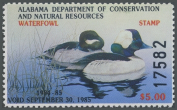 Picture of 1984 Alabama Duck Stamp