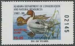 Picture of 1987 Alabama Duck Stamp