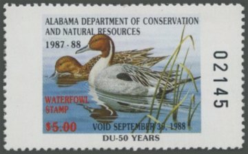 Picture of 1987 Alabama Duck Stamp