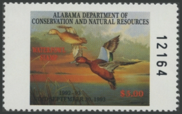 Picture of 1992 Alabama Duck Stamp