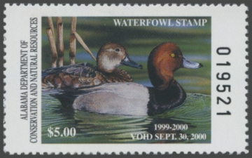 Picture of 1999 Alabama Duck Stamp