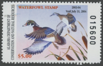 Picture of 2003 Alabama Duck Stamp