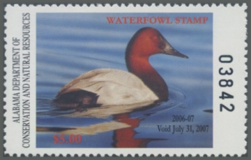 Picture of 2006 Alabama Duck Stamp