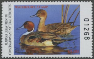 Picture of 2014 Alabama Duck Stamp