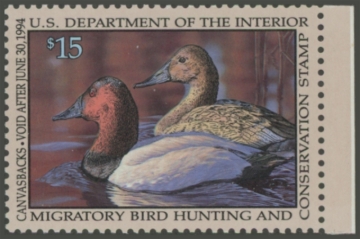 Picture of RW60 1993 Duck Stamp 
