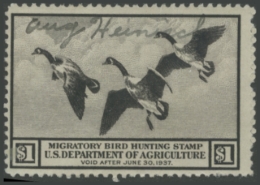 Picture of RW3 1936 Duck Stamp 