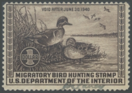Picture of RW6 1939 Duck Stamp 