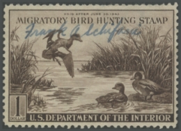 Picture of RW9 1942 Duck Stamp 
