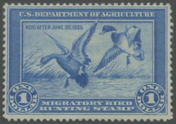 Picture of RW1 1934 Duck Stamp 