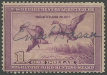 Picture of RW5 1938 Duck Stamp 