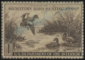 Picture of RW9 1942 Duck Stamp 