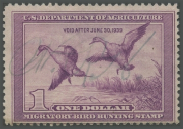 Picture of RW5 1938 Duck Stamp 