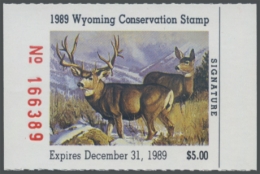 Picture of 1989 Wyoming Duck Stamp