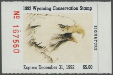 Picture of 1992 Wyoming Duck Stamp